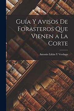 portada Guía y Avisos de Forasteros que Vienen a la Corte (in Spanish)