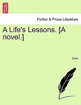 portada a life's lessons. [a novel.] (in English)