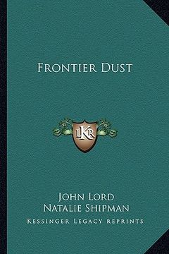 portada frontier dust (in English)