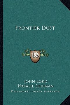 portada frontier dust