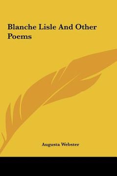 portada blanche lisle and other poems (en Inglés)