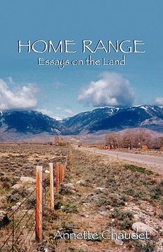 portada home range, essays on the land (en Inglés)