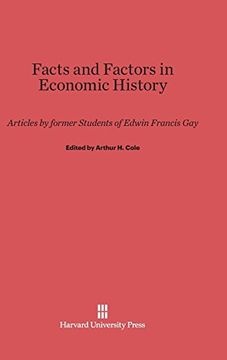 portada Facts and Factors in Economic History (en Inglés)