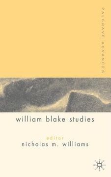 portada palgrave advances in william blake studies