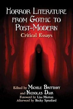 portada Horror Literature From Gothic to Post-Modern: Critical Essays (in English)