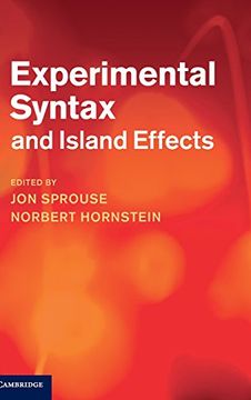 portada Experimental Syntax and Island Effects (in English)