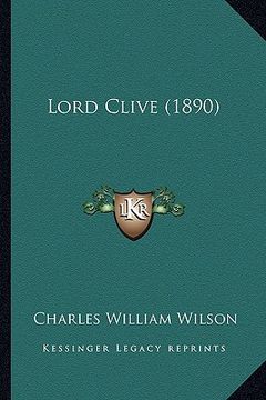portada lord clive (1890) (en Inglés)