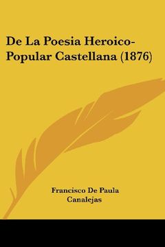 portada De la Poesia Heroico-Popular Castellana (1876)