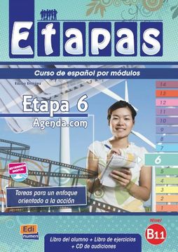 portada Etapas Level 6 Agenda.com - Libro del Alumno/Ejercicios + CD