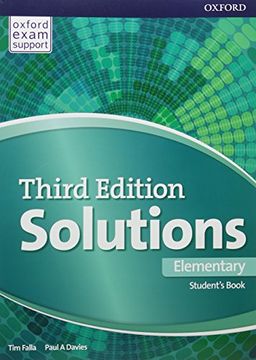 portada Solutions: Elementary: Student's Book (en Inglés)
