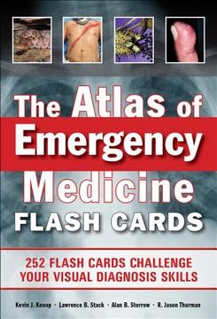 portada the atlas of emergency medicine flashcards (en Inglés)