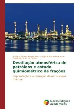 portada Destilação atmosférica de petróleos e estudo quimiométrico de frações