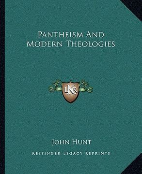 portada pantheism and modern theologies (in English)