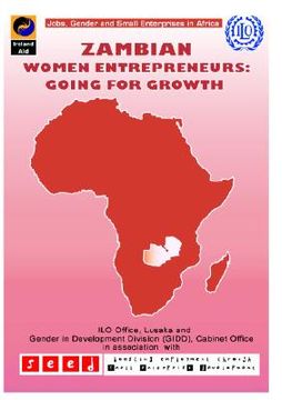 portada zambian women entrepreneurs: going for growth (en Inglés)