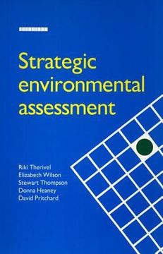 portada strategic environmental assessment (en Inglés)
