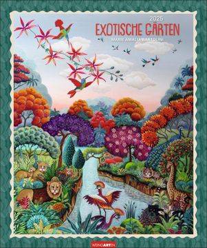 portada Exotische Gärten Edition Kalender 2025