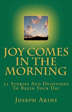 portada joy comes in the morning (en Inglés)
