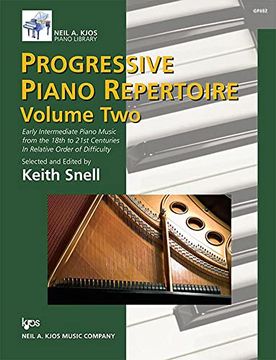 portada Gp482 - Progressive Piano Repertoire Volume two 