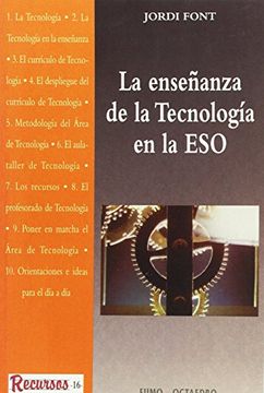 portada La Enseñanza de la Tecnología en la eso (in Spanish)