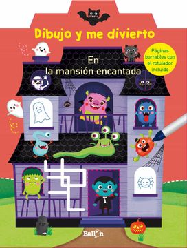 portada Dibujo y me Divierto Mansión Encantada (in Spanish)