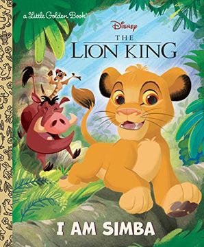 portada I am Simba (Disney the Lion King) (Little Golden Book) (en Inglés)