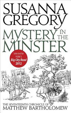 portada mystery in the minster (in English)