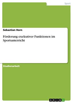 portada Förderung Exekutiver Funktionen im Sportunterricht (en Alemán)