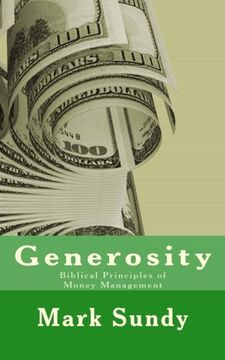 portada Generosity: Biblical Principles of Money Management