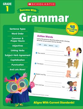 portada Scholastic Success with Grammar Grade 1 Workbook (in English)