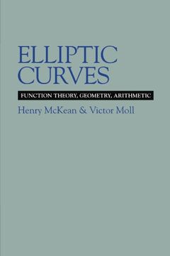 portada Elliptic Curves Paperback: Function Theory, Geometry, Arithmetic (in English)