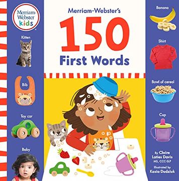 portada Merriam-Webster'S 150 First Words: One, two and Three-Word Phrases for Babies (en Inglés)
