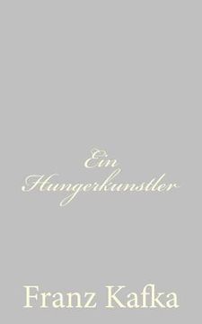portada Ein Hungerkunstler (in German)