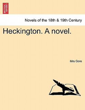 portada heckington. a novel. (en Inglés)