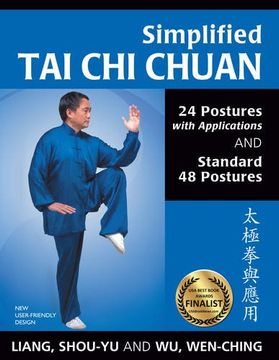 portada Simplified Tai Chi Chuan: 24 Postures with Applications & Standard 48 Postures (Revised) (in English)