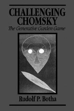portada challenging chomsky: the generative garden game (en Inglés)
