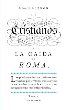 portada Los cristianos y la caída de Roma (in Spanish)
