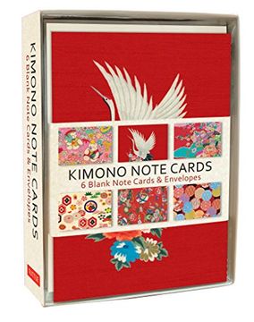 portada Kimono Note Cards: 6 Blank Note Cards & Envelopes (4 x 6 Inch Cards in a Box) (in English)