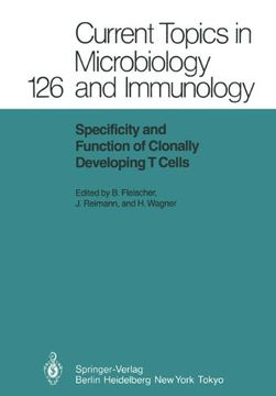 portada specificity and function of clonally developing t cells (en Inglés)