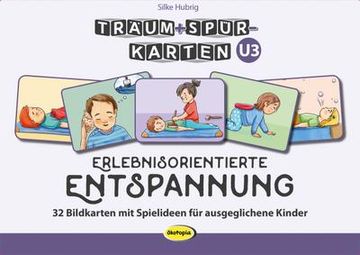 portada Träum+Spür-Karten u3: Erlebnisorientierte Entspannung: 32 Bildkarten mit Spielideen für Ausgeglichene Kinder (en Alemán)