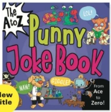 portada The A to Z Punny Joke Book (en Inglés)