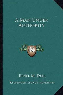 portada a man under authority (in English)