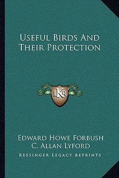 portada useful birds and their protection