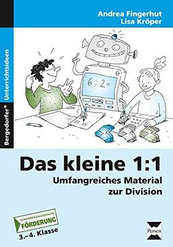 portada Das Kleine 1: 1: Umfangreiches Material zur Division für die Sonderpädagogische Förderung (3. Und 4. Klasse) (en Alemán)