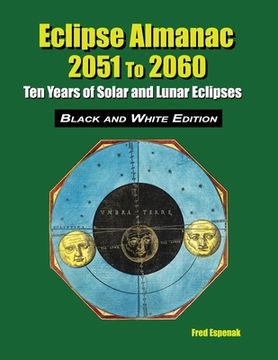 portada Eclipse Almanac 2051 to 2060 - Black and White Edition (en Inglés)