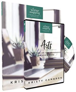 portada Verse Mapping Acts With Dvd: Feasting on the Abundance of God’S Word (en Inglés)