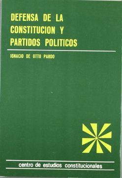 portada Defensa de la Constitución y Partidos Políticos