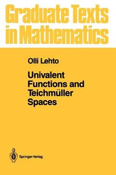 portada univalent functions and teichmuller spaces (en Inglés)