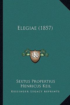 portada elegiae (1857) (en Inglés)