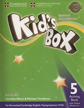 portada Kid's Box Level 5 Activity Book with Online Resources British English (en Inglés)