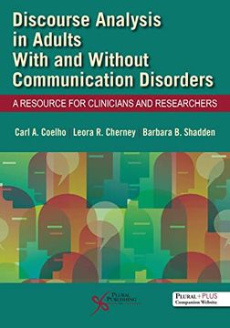 portada Discourse Analysis in Adults With and Without Communication Disorders (Discourse Analysis in Adults With and Without Communication Disorders: A Resource for Clinicians and Researchers) 